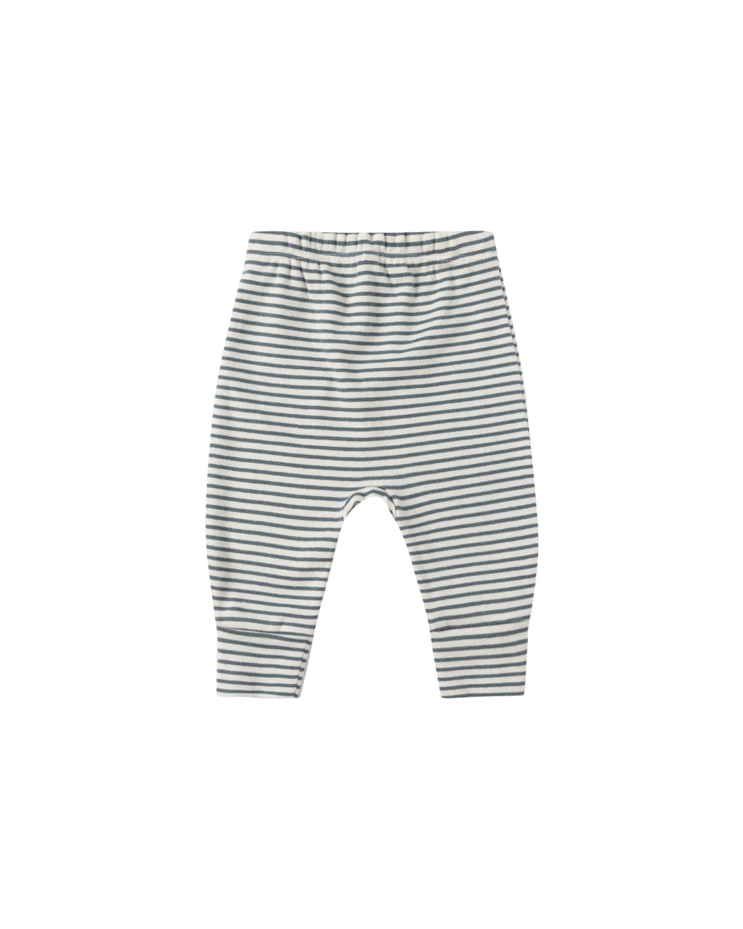 Quincy Mae micro stripe ocean baby pants