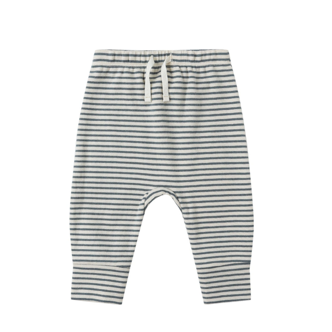 Quincy Mae micro stripe ocean pants