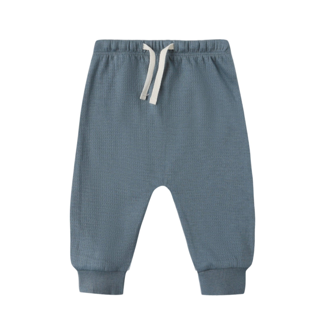 Quincy Mae ocean blue sweatpants