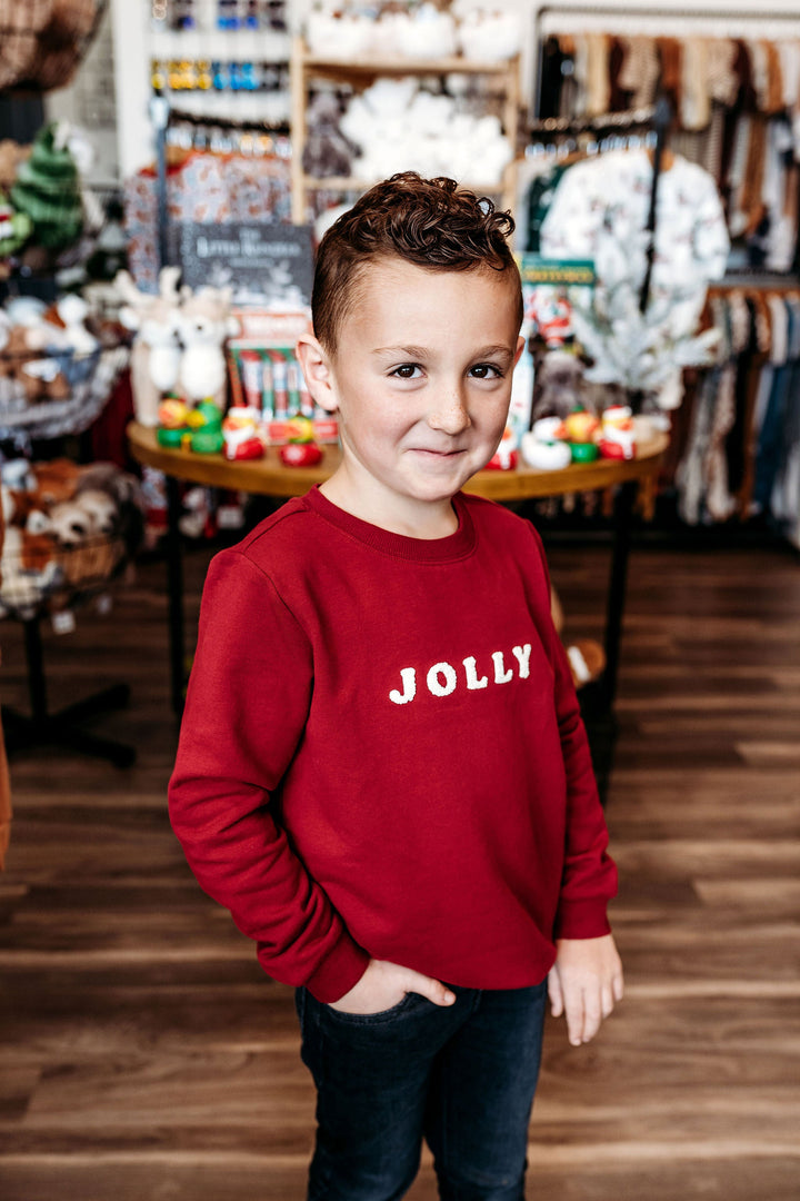 Petit Lem - Jolly Sweatshirt in Red