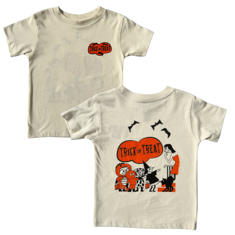 Retro VIntage kids Halloween tshirt