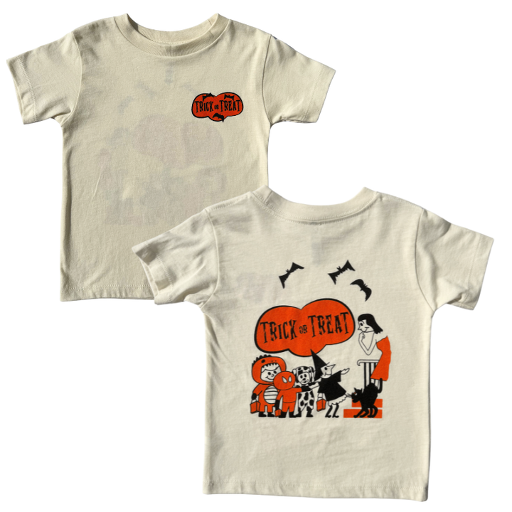 Retro VIntage kids Halloween tshirt