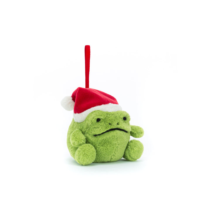 Ricky Rain Frog Christmas ornament