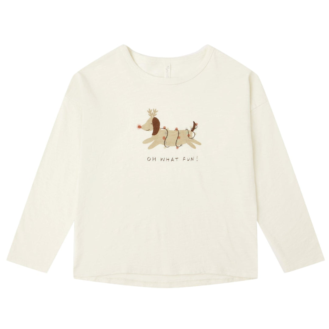 Rylee and Cru Oh What Fun Christmas dog long sleeve shirt