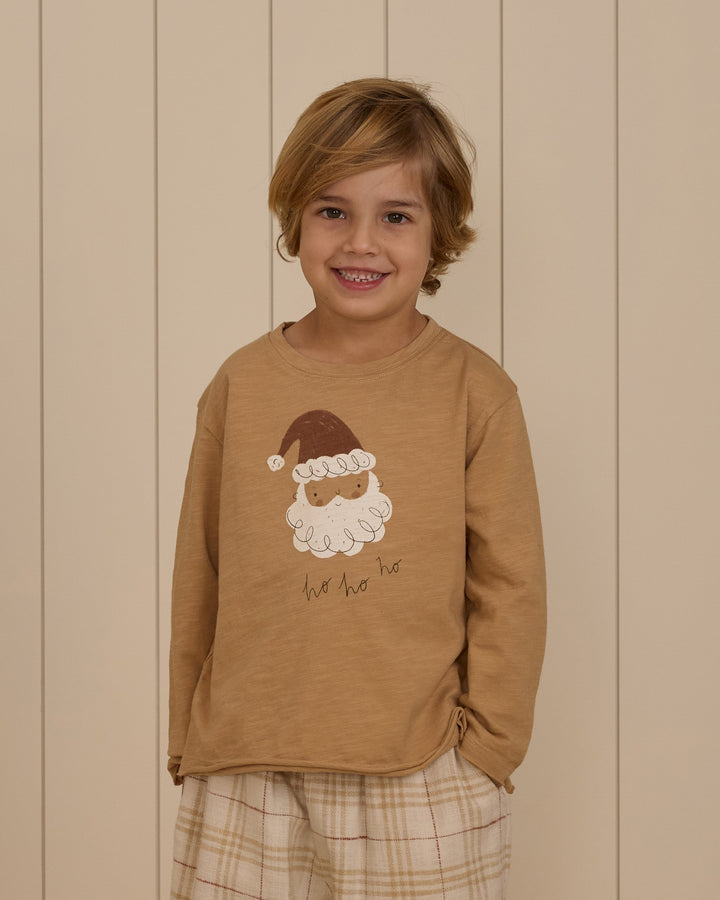 Rylee and Cru Santa long sleeve tee baby