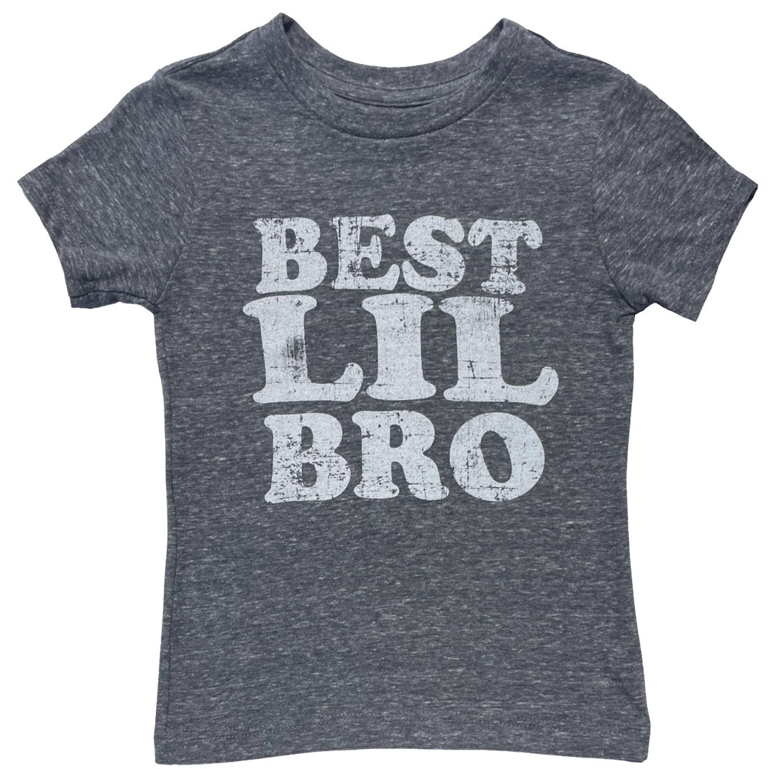 Best lil bro boys tshirt
