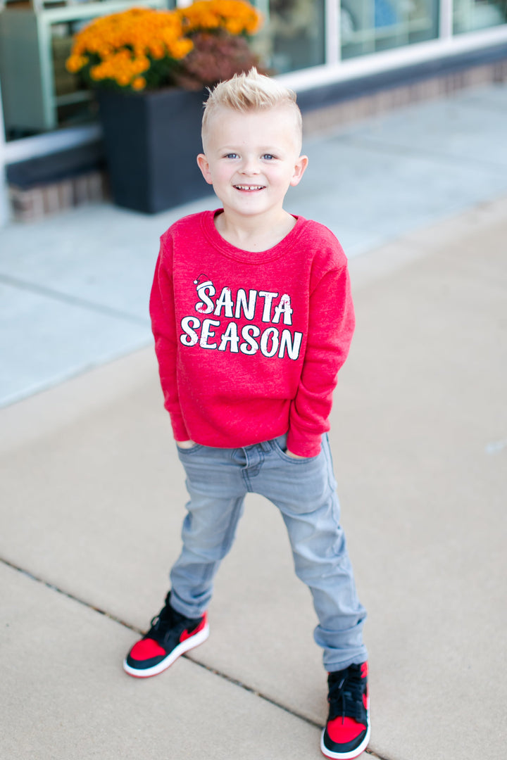 boys Christmas sweatshirt