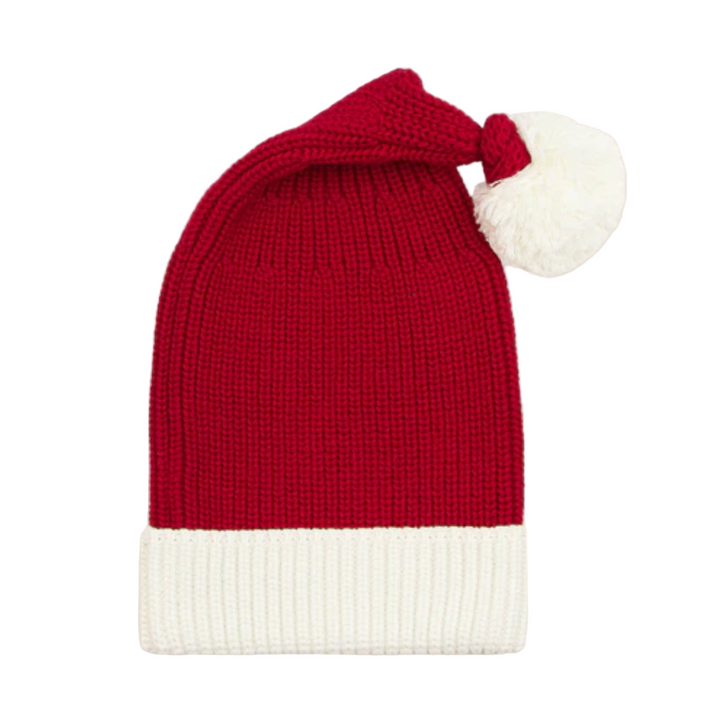 Santa knitted baby hat