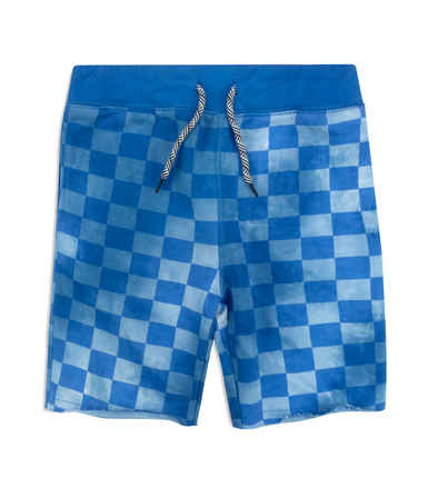 Appaman - Boys Camp Shorts in Blue Checks