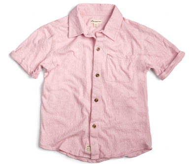 Appaman - Boys Beach Shirt in Chalk Pink