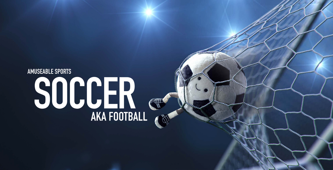 Jellycat - Amuseable Sports Soccer Ball- 9"