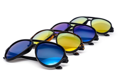 Kids Reflective Retro Sunglasses - 4 Colors