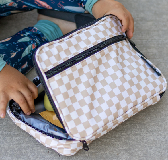 Kickin It Up - Checkered Lunch Boxes - Two Colors