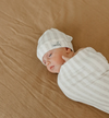 Copper Pearl - Stretch-Knit Swaddle Blanket - Coastal