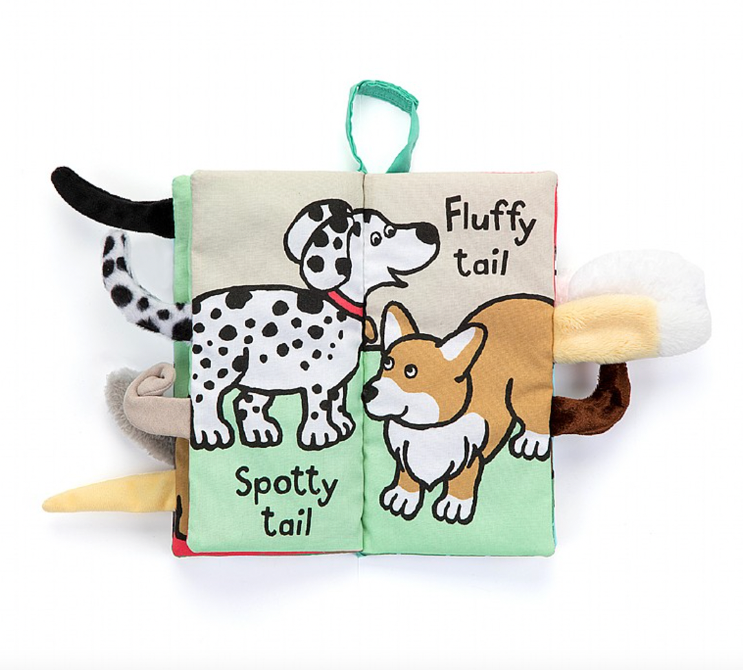 Jellycat - Puppy Tails Activity Book - 8"