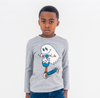 Appaman - Ghost Friend Long Sleeve Tee in Heather Mist (7)