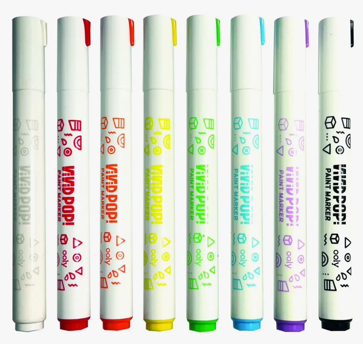 Ooly - Vivid Pop Water-Based Paint Markers
