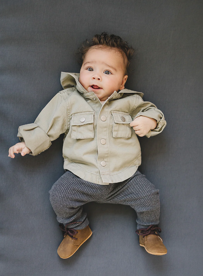 Mebie Baby canvas jacket