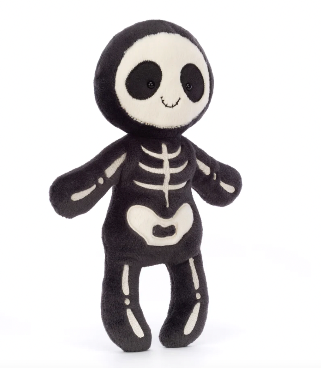 Jellycat Skeleton Bob toy