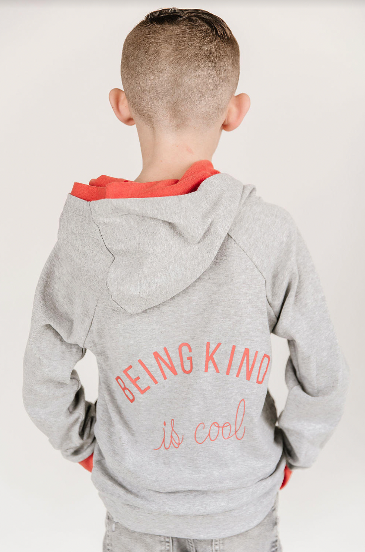 Being kind 2025 is cool hoodie
