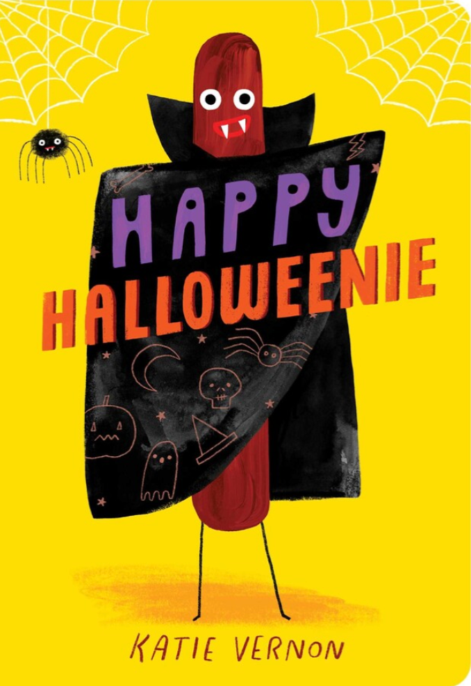 Happy Halloweenie by Katie Vernon - Board Book