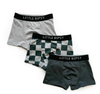 Little Bipsy - Boxer Briefs 3-Pack in Check Mix