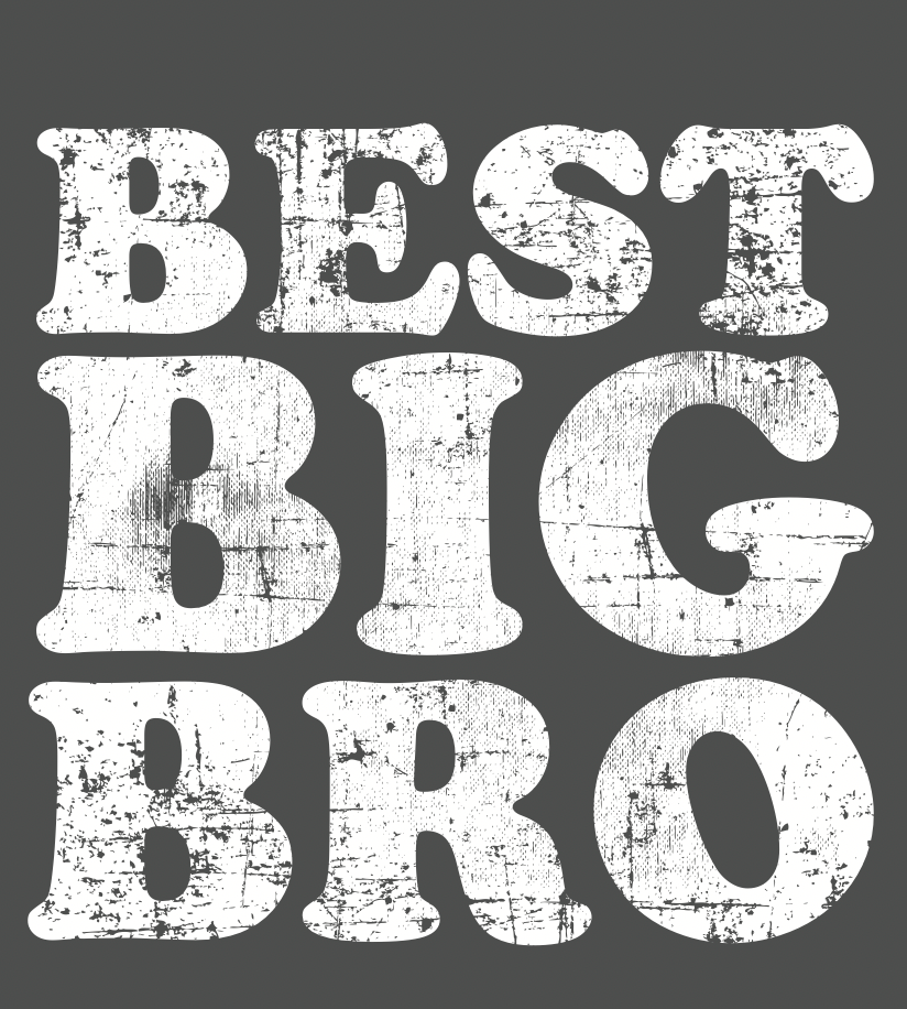SILAS - Best Big Bro Tee in Charcoal (8)