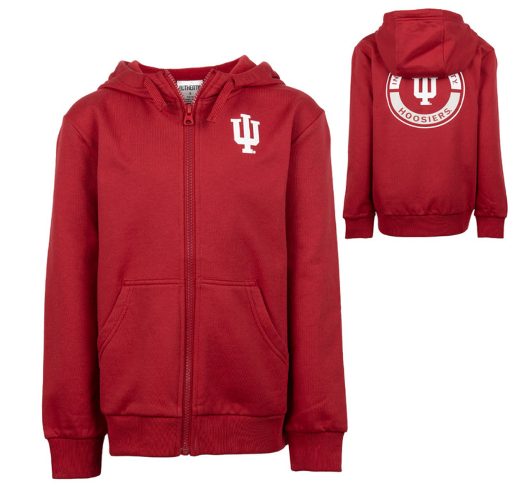 Iu zip up hoodie best sale