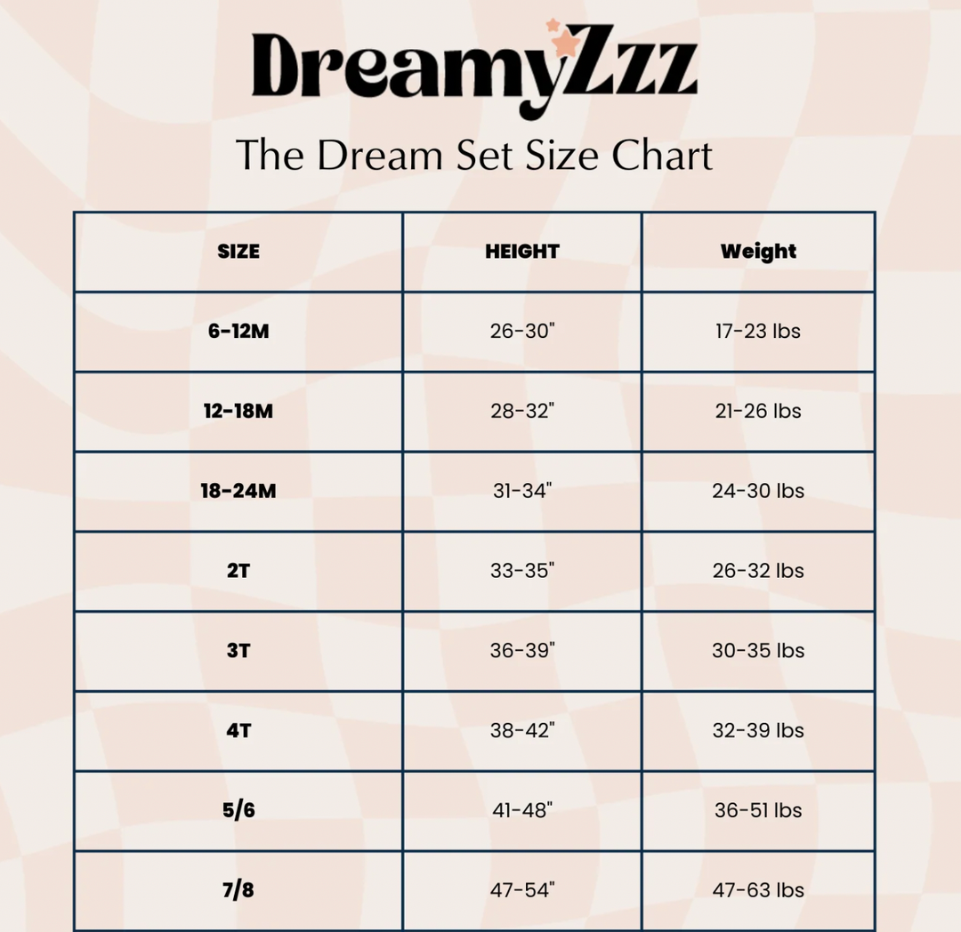 Dream Big Little Co - Autumn Grid Dream Sleep Set