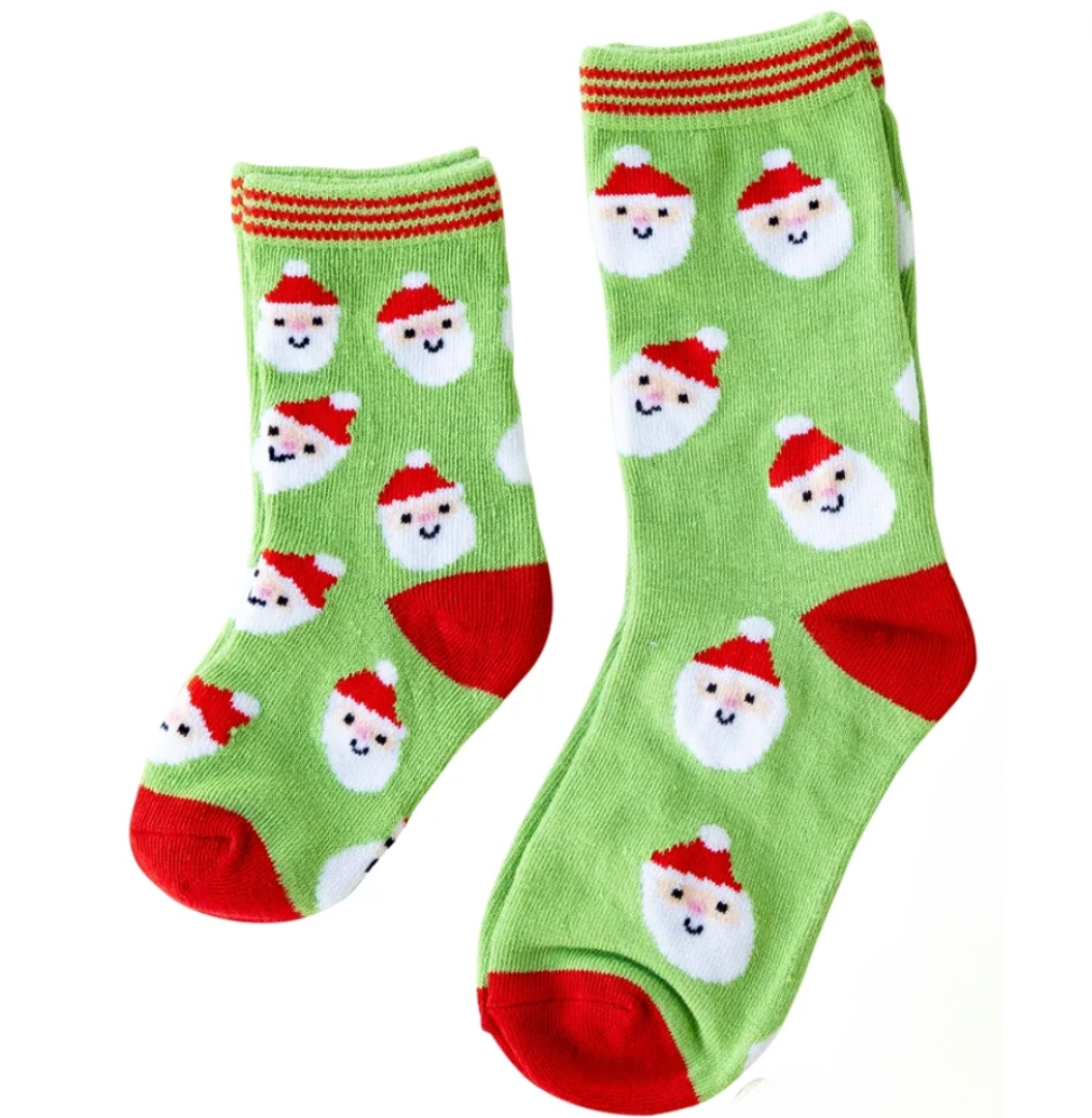 children's santa socks