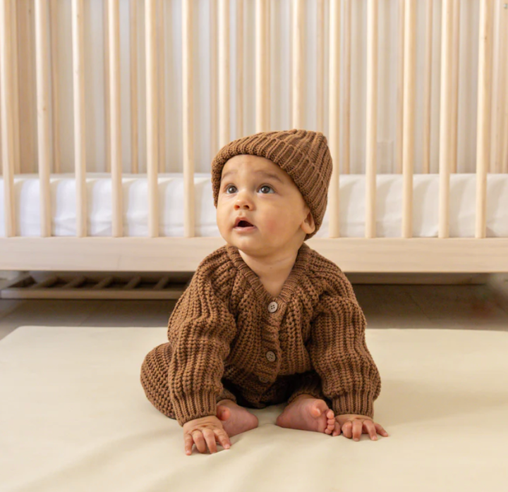 Quincy Mae - Knit Beanie in Cinnamon