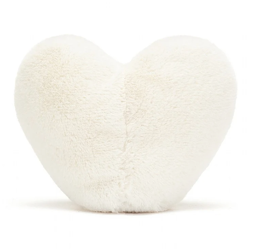 Jellycat -  Amuseable Cream Heart - 4"