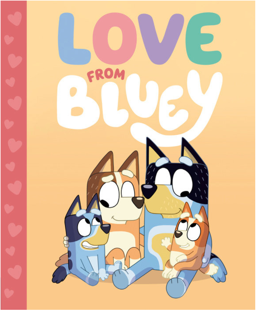 Love from Bluey book