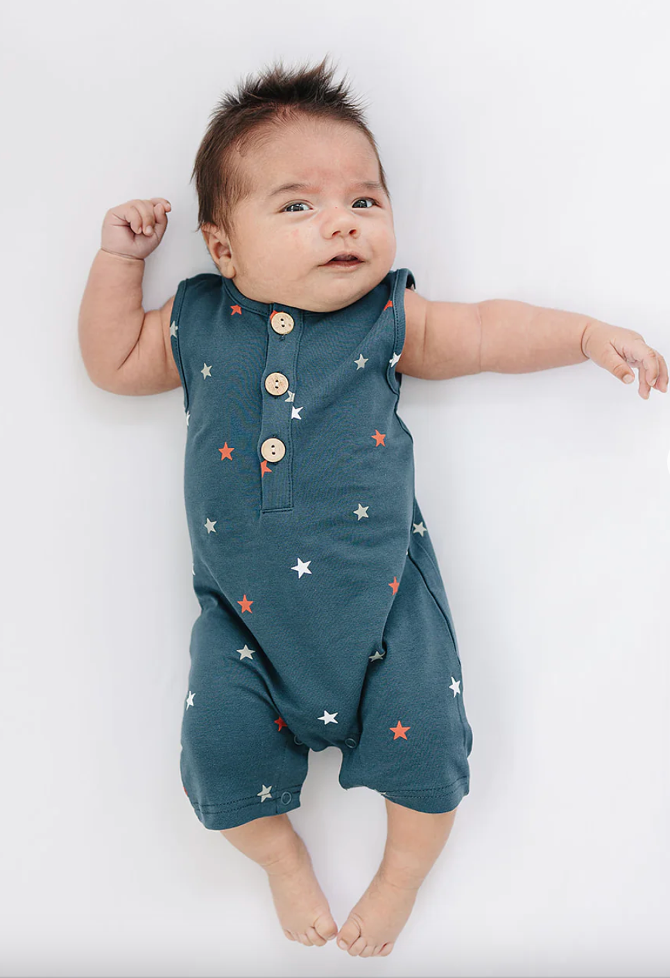 Mebie Baby - Stars and Stripes Tank Romper