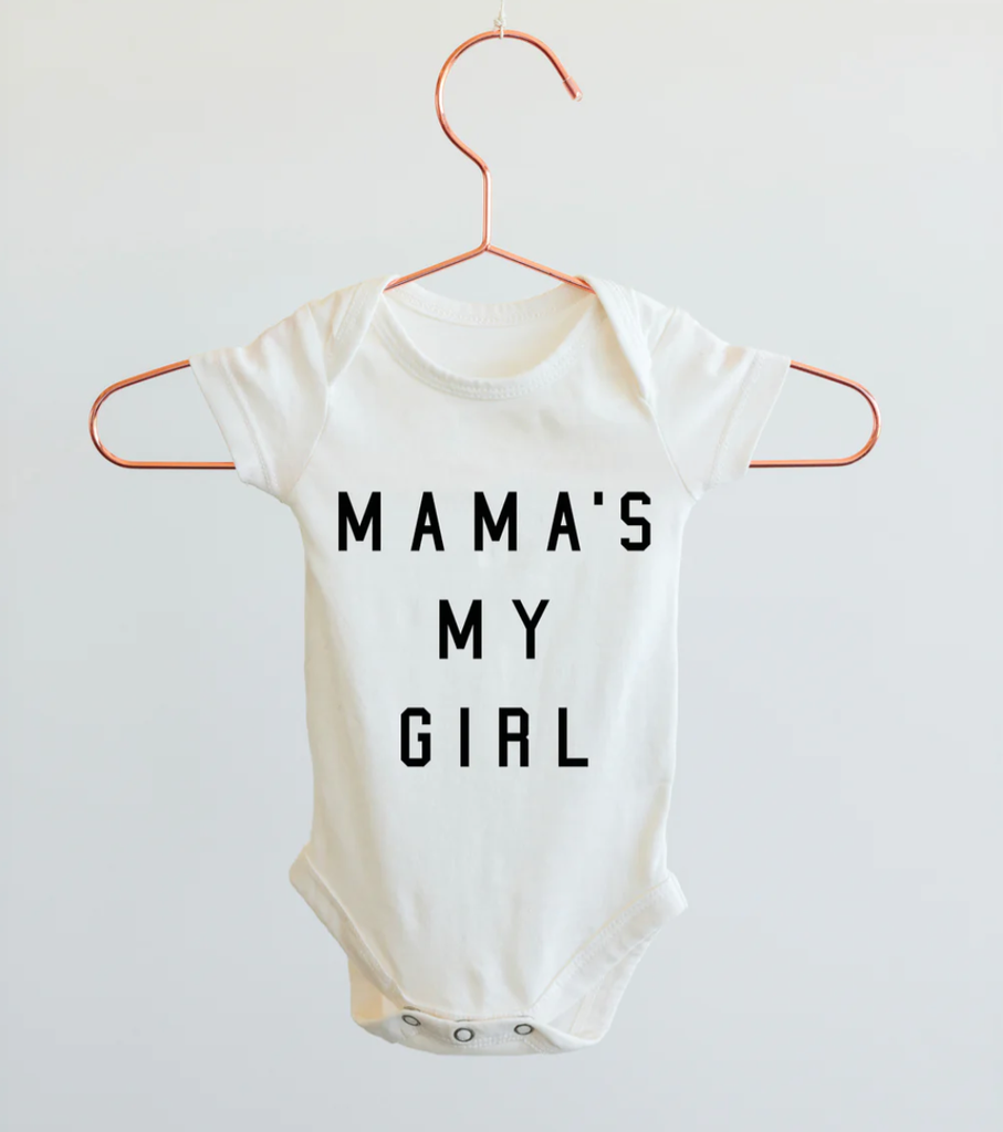 Ford and Wyatt Mama s My Girl Onesie in Off White Roman Leo Cool Trendy Boys Clothes