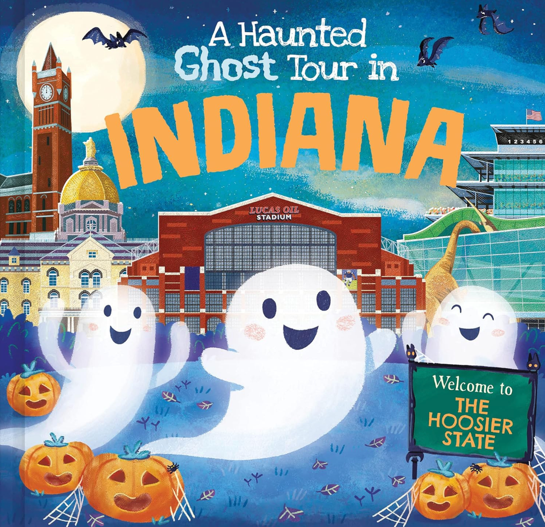 A Haunted Ghost Tour in Indiana children's halloween book