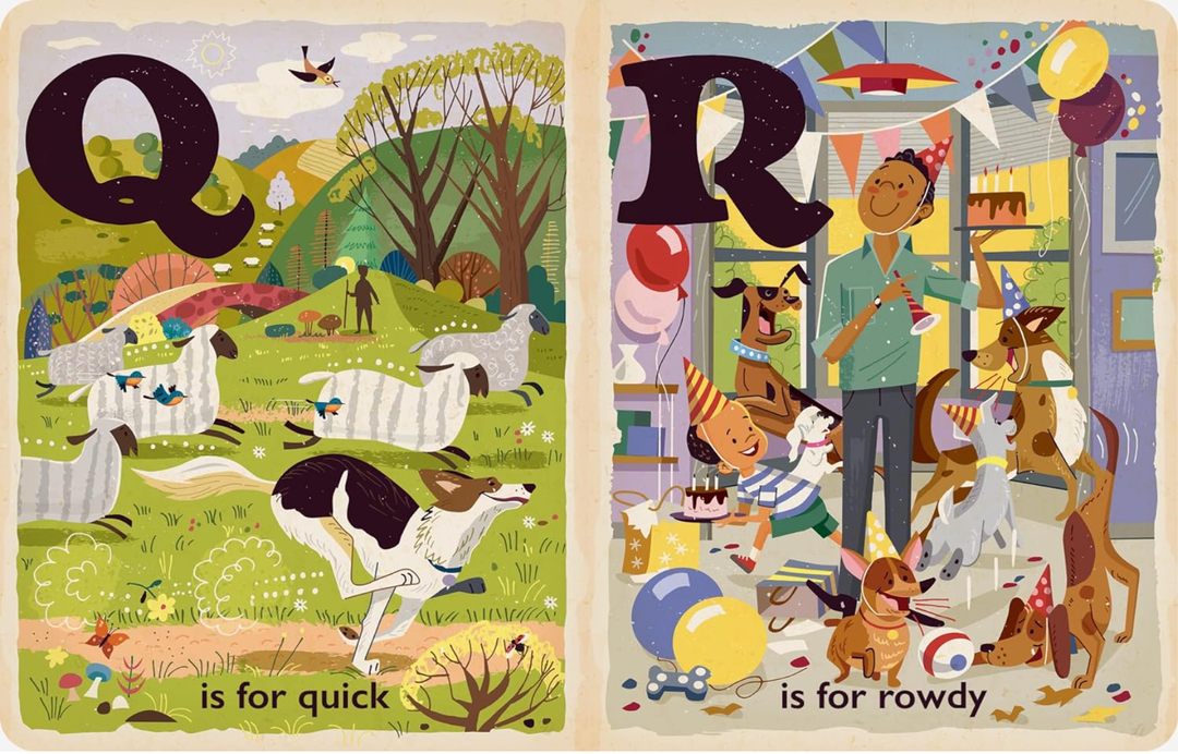 D is for Dog by Greg Paprocki - Board Book