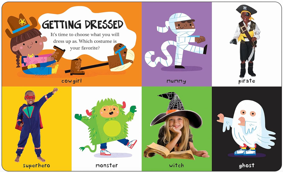 First Spooky Words - Baby Board Book