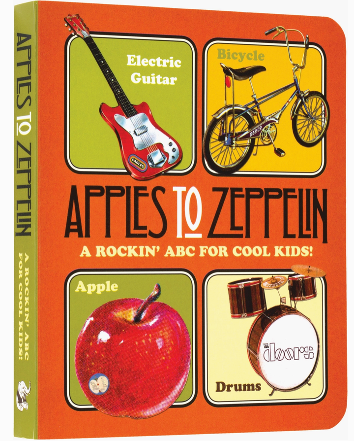 Apples to Zeppelin: A Rockin' ABCs for Cool Kids Book by Benjamin Darling - Board Book