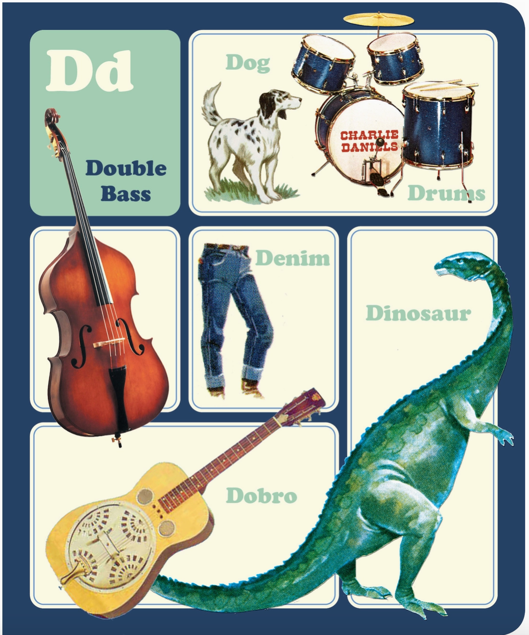 Country Music ABC Book by Benjamin Darling - Board Book