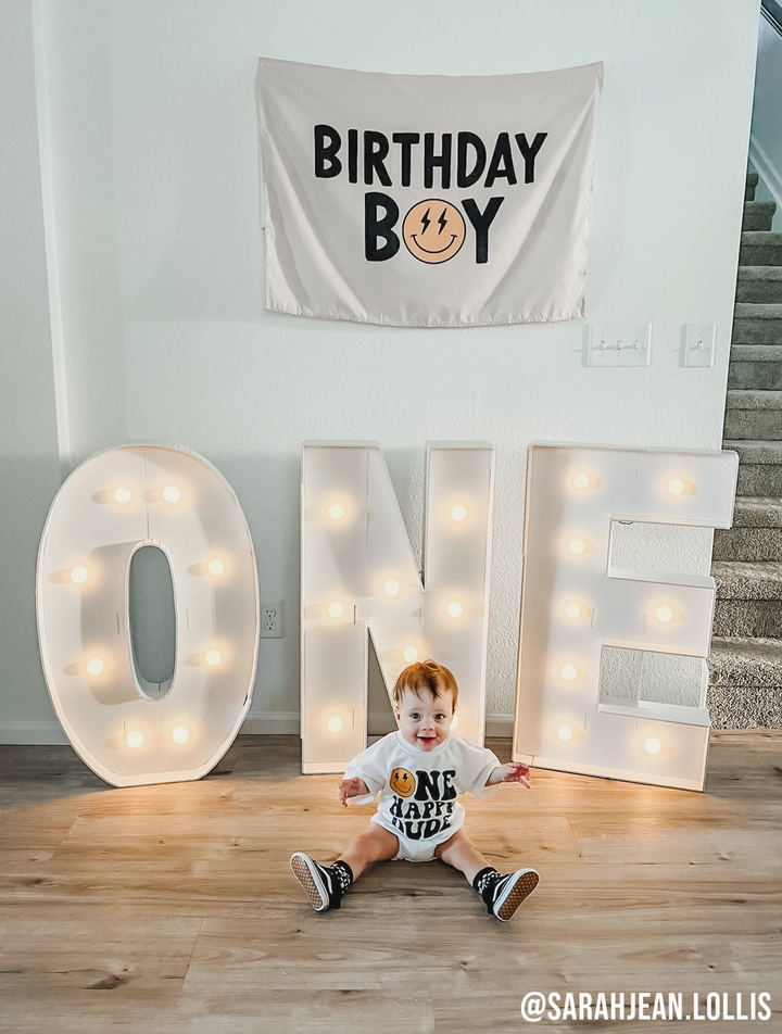 Cherrypick - Birthday Boy Banner - 17"x13"