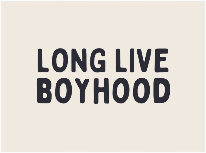 Cherrypick - Long Live Boyhood Banner - 36"x26" (2 color options)