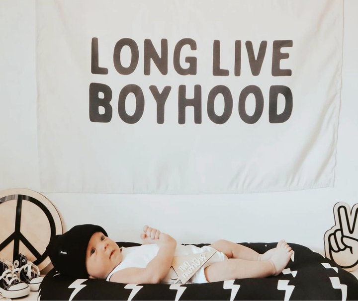 Cherrypick - Long Live Boyhood Banner - 36"x26" (2 color options)