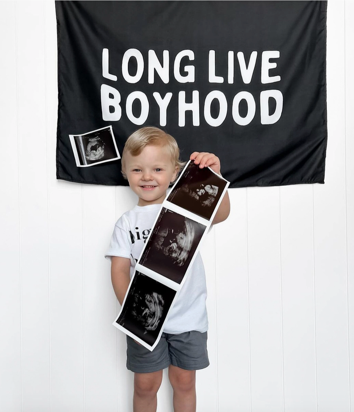 Cherrypick - Long Live Boyhood Banner - 36"x26" (2 color options)