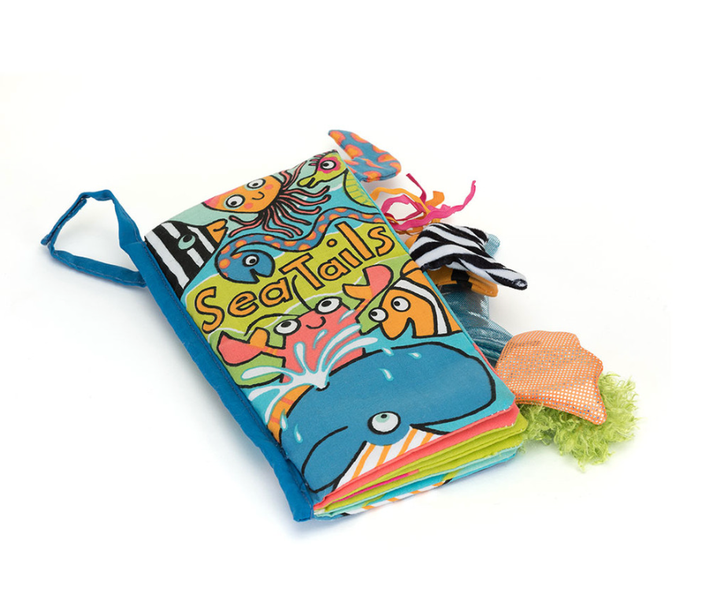 Jellycat - Sea Tails Activity Book - 8"