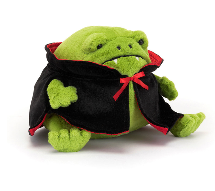 Jellycat -  Vampire Ricky Rain Frog - 7"