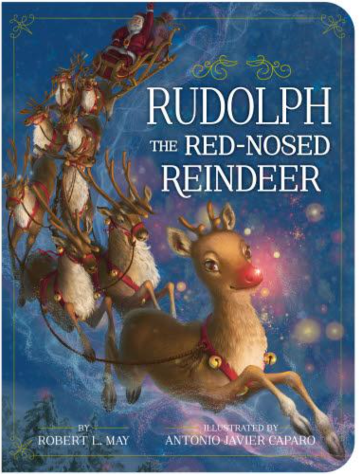 Rudolph the Red Nosed Reindeer Classic Story by Robert L. May - Board Book