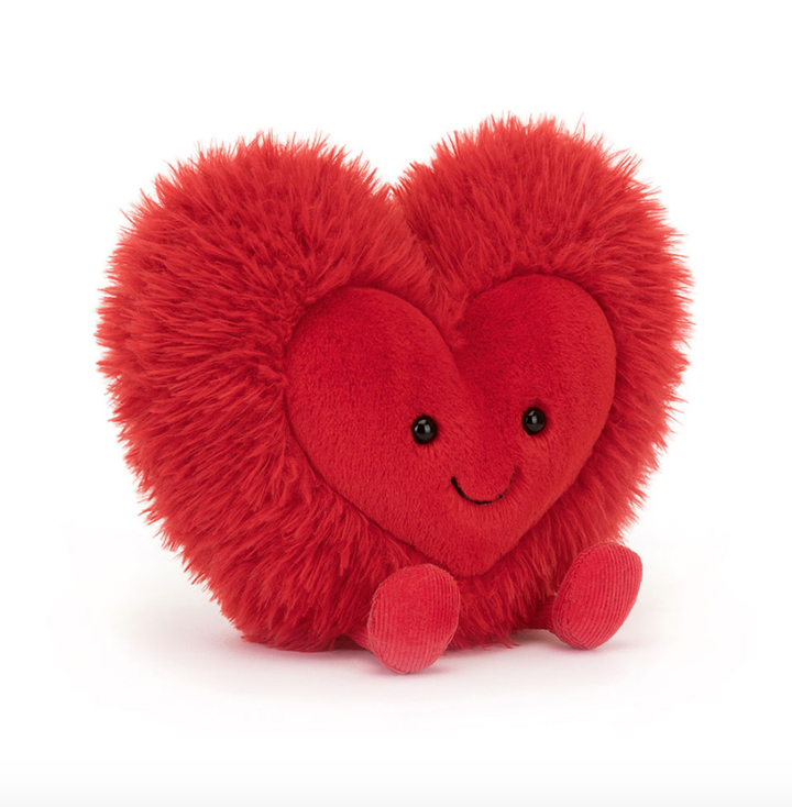 Jellycat -  Amuseables Beatie Heart Little - 4”