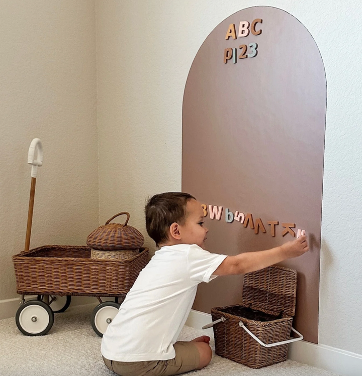 Cherrypick - Magic Playwall, Magnetic Arch Wall Decal for Kids (3 colors)