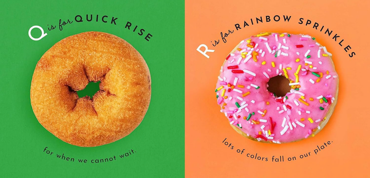 D is for Donut by Rachel Teichman - Hardcover Book